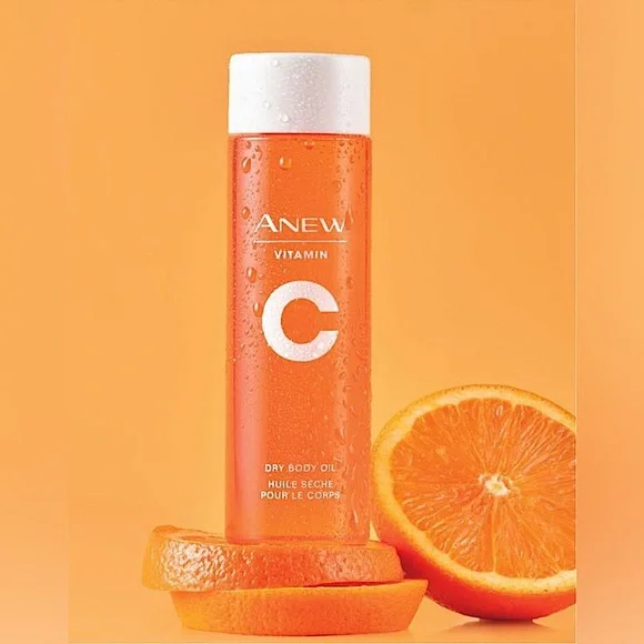 Vitamin C Dry Body Oil — Avon Anew, 3.4 floz - Picture 7 of 12